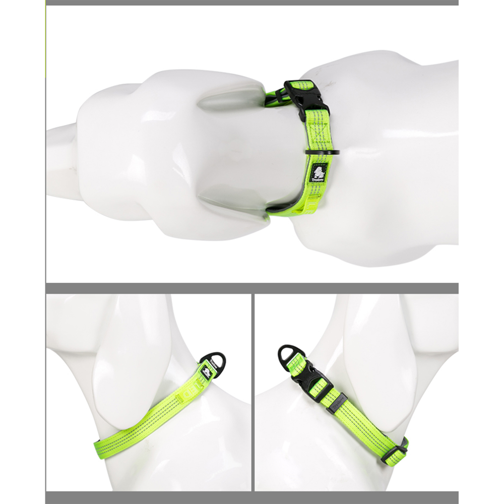 Truelove Padded Collar for Dogs (Neon yellow) image 5