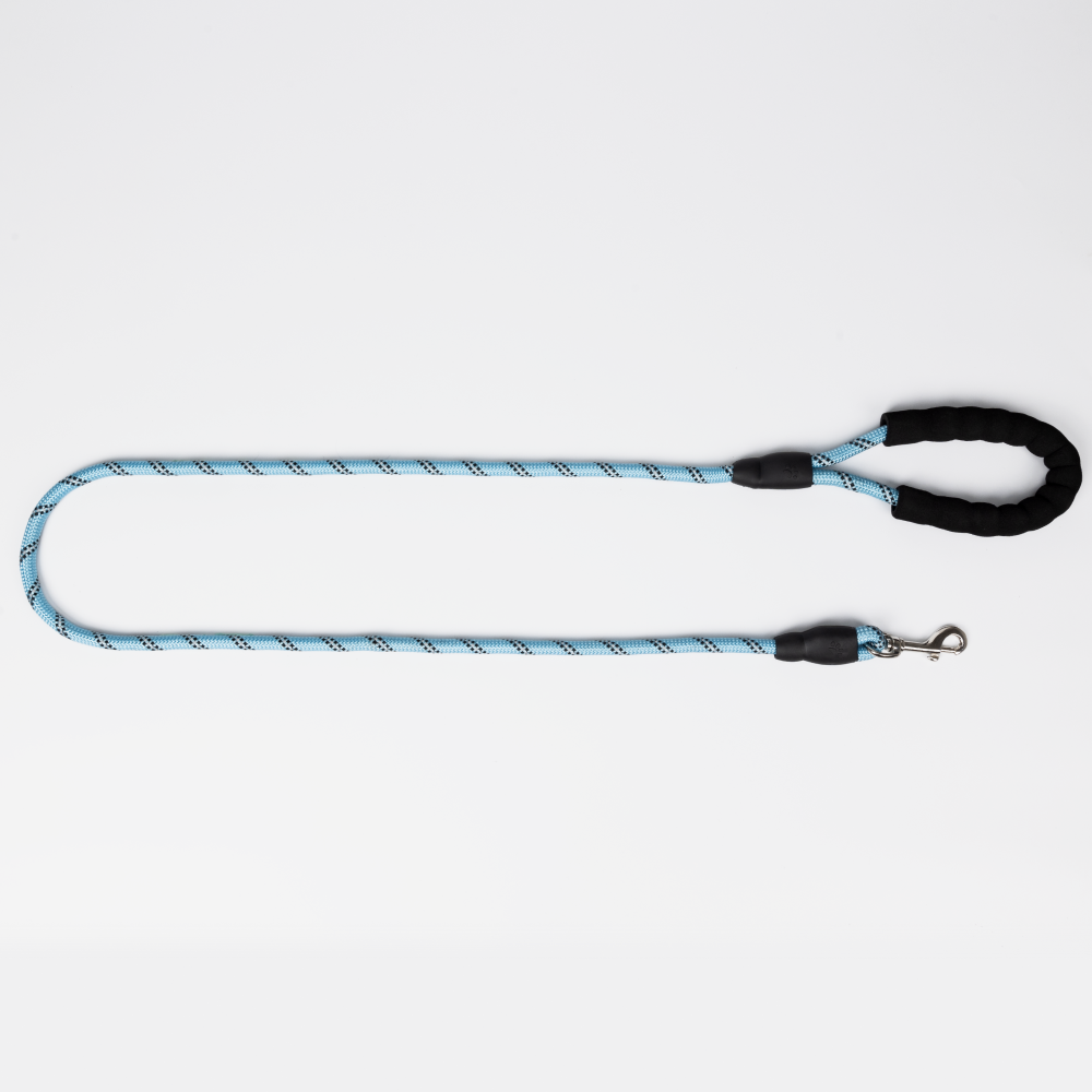 Skatrs Reflective Nylon Rope Leash for Dogs (Sky Blue) image 2