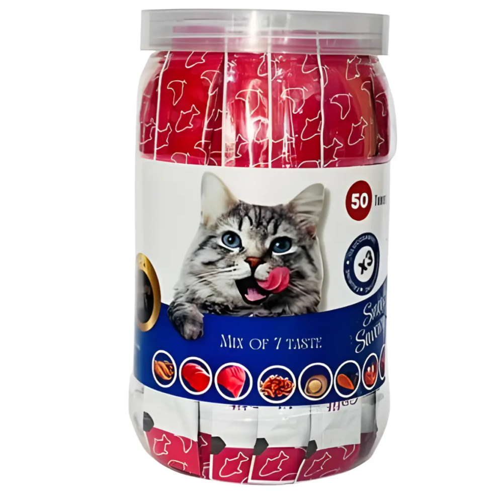 Catit Smooth and Savoury 7 Flavour Mix Creamy Cat Treats image 4