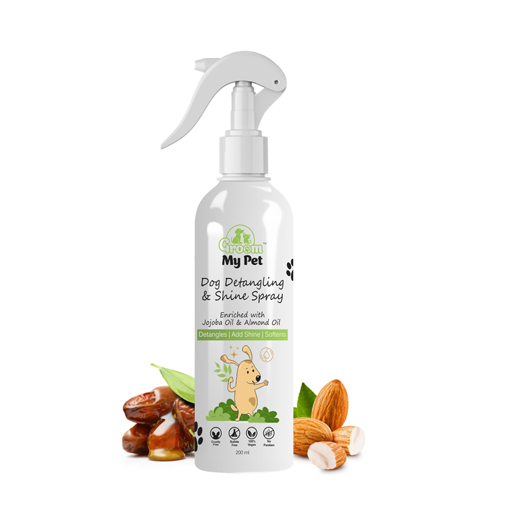 Groom My Pet Detangling and Shine Spray for Dogs