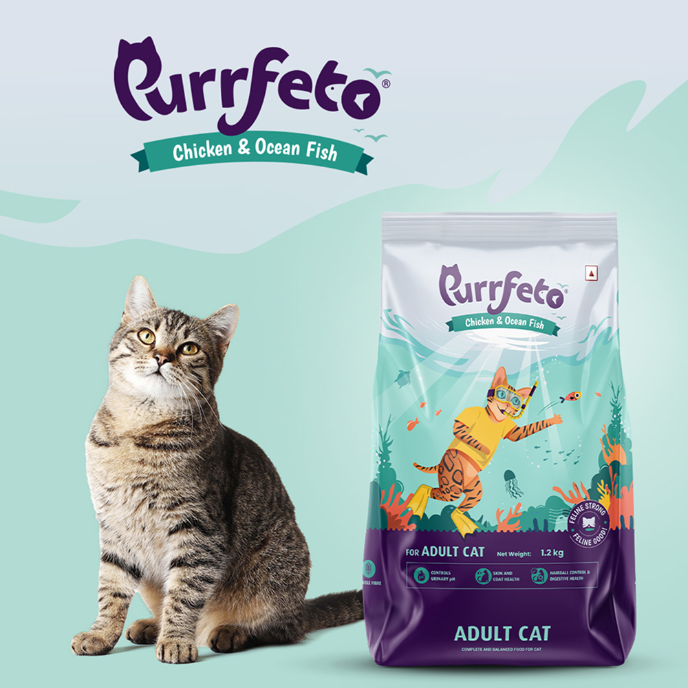 Purrfeto Chicken and Ocean Fish Cat Dry Food image 4