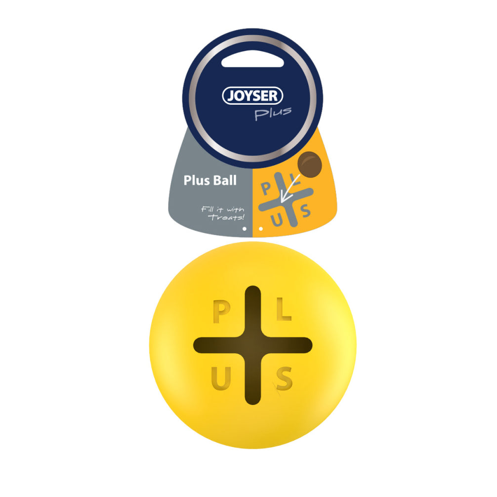 Joyser Plus Ball for Dogs (Yellow) image 1