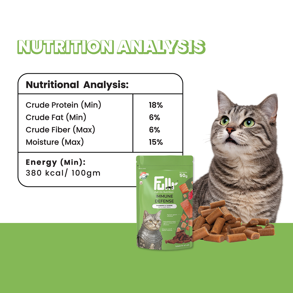 Fullr Immune Defense Soft & Chewy Cat Treats image 3