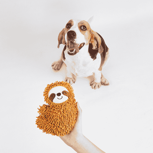 Barkbutler x Fofos Tough Sloth Chew Toy for Dogs image 4