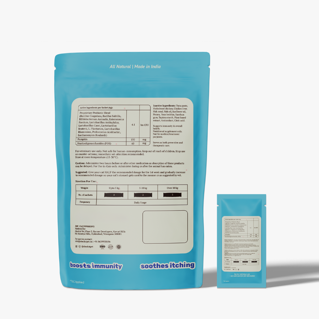 Absolut Pet Probiotics Gut Health Creamy Supplementss for Cats image 8