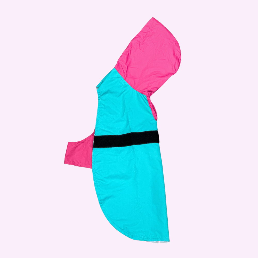 Pet Set Go Splash Waterproof Raincoat for Dogs (Aqua Pink) image 9