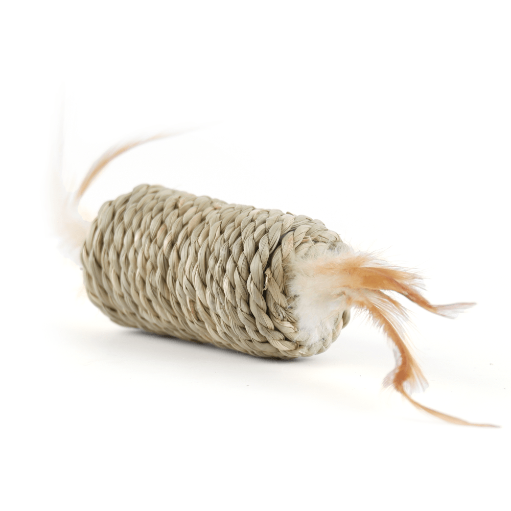 M Pets Natura Seagrass Roll & Ball Toy for Cats image 4