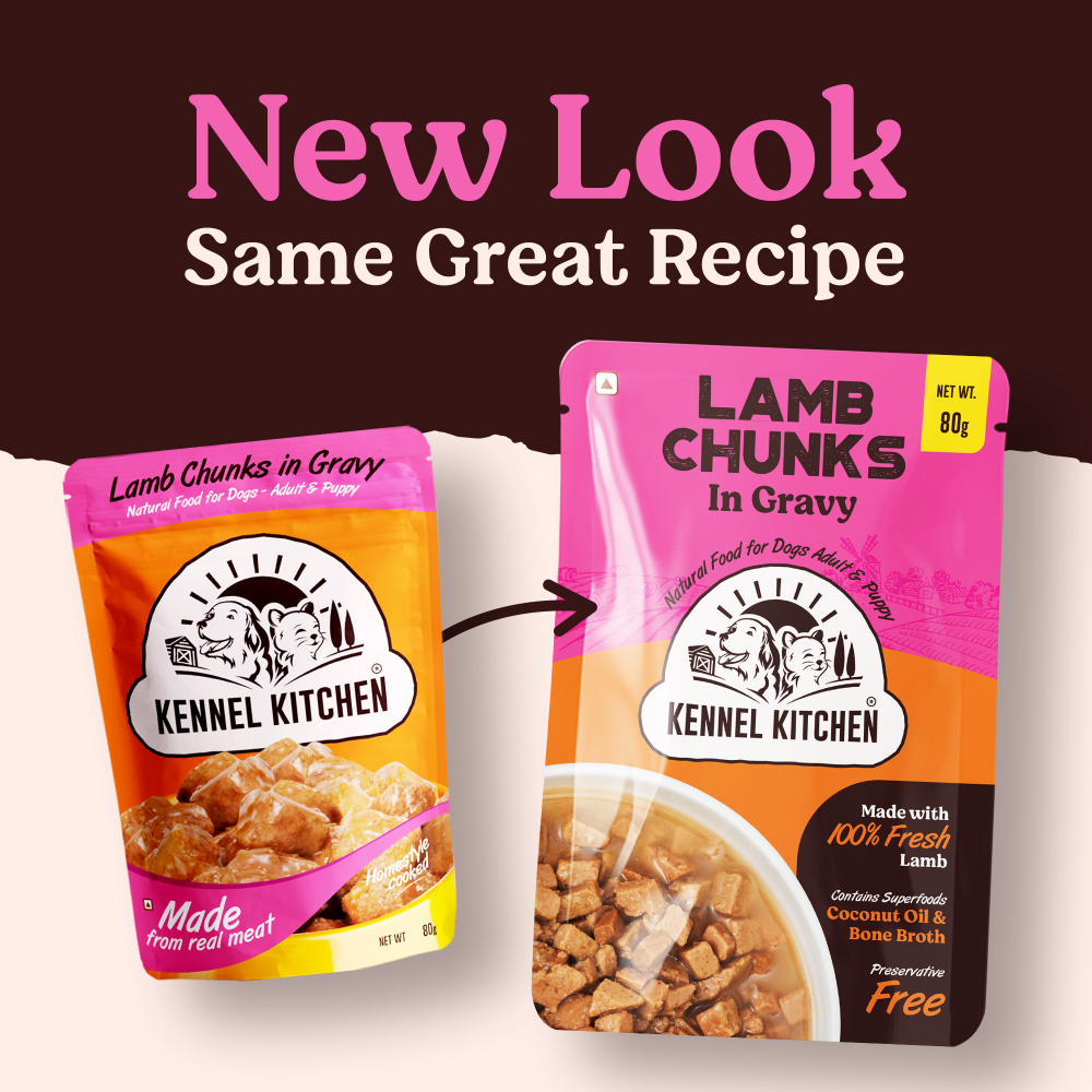 Kennel Kitchen Lamb Chunks in Gravy Puppy & Adult Wet Dog Food image 4