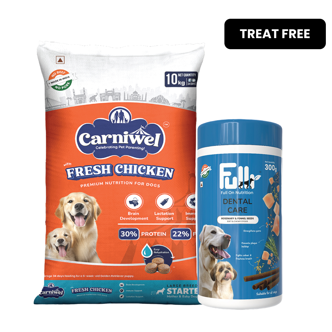 Carniwel Fresh Chicken Kibble Large Breed Starter Dog Dry Food image 2