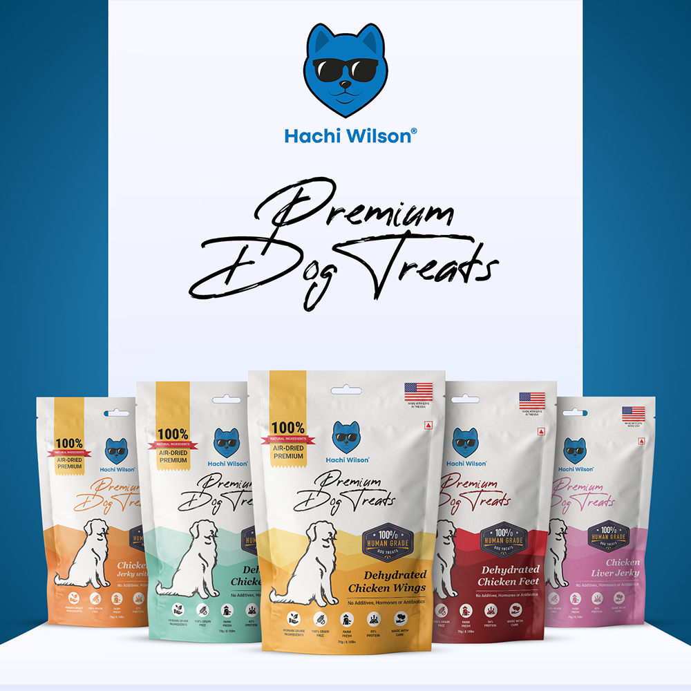 Hachi Wilson Premium Dehydrated Chicken Wings Jerky Dog Treat image 6