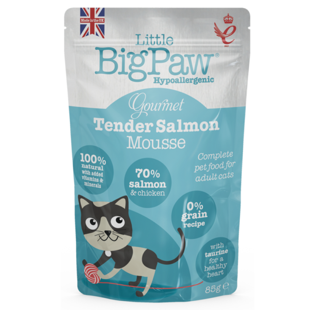 Little Big Paw Atlantic Salmon Mousse Cat Wet Food image 10