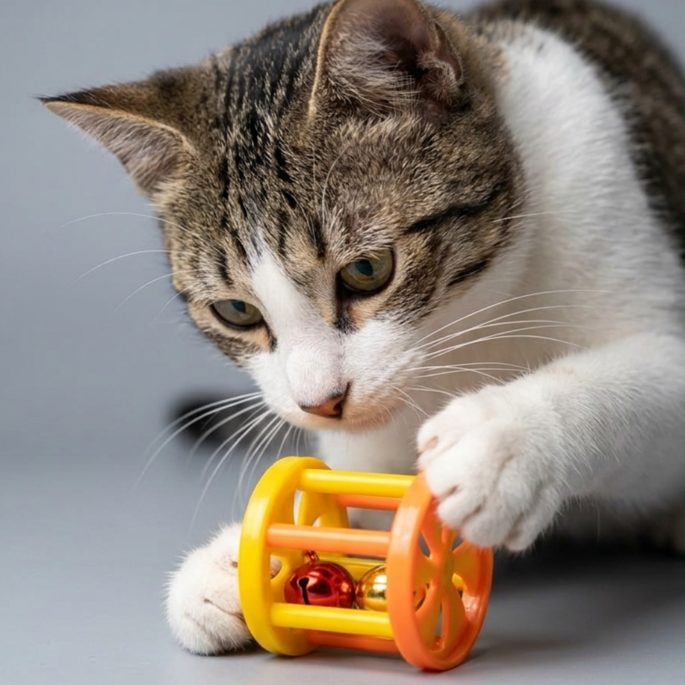 Skatrs Rattle Bell Toy for Cats image 1