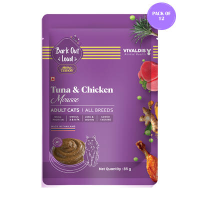 Bark Out Loud Fresh Tuna & Chicken Mousse Cat Wet Food image 7