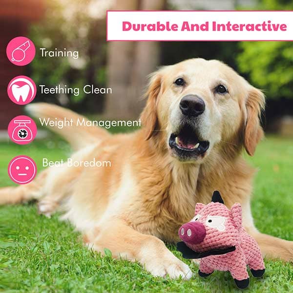Pawsindia Peppa the Pig Toy for Dogs image 4