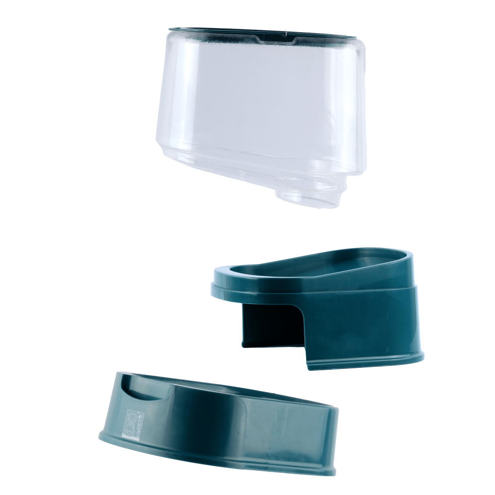 M Pets Lena Food Dispenser for Dogs & Cats (Green) image 3