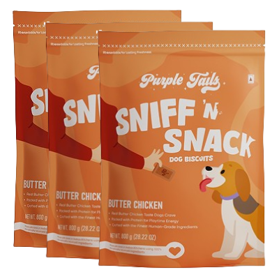 Purple Tails Butter Chicken Biscuits Dog Treat image 6