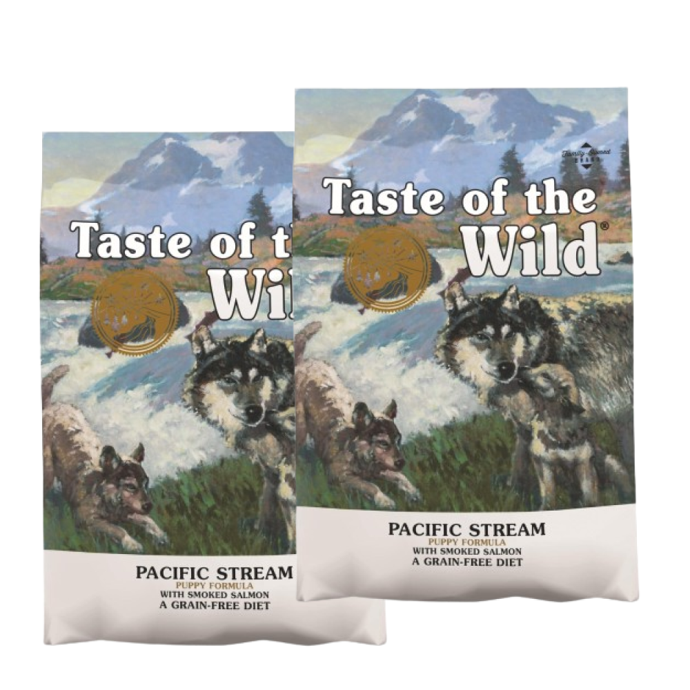 Taste of the Wild Pacific Stream Smoked Salmon Puppy Dog Dry Food | Grain Free Formula image 8