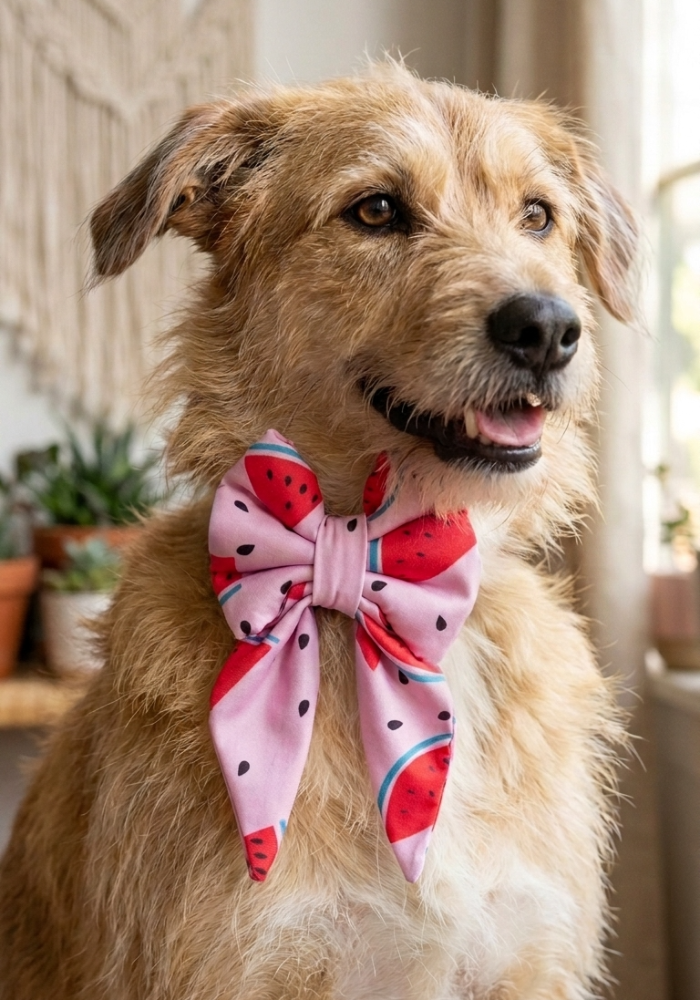 Skatrs Watermelon bowtie for Dogs and Cats image 7