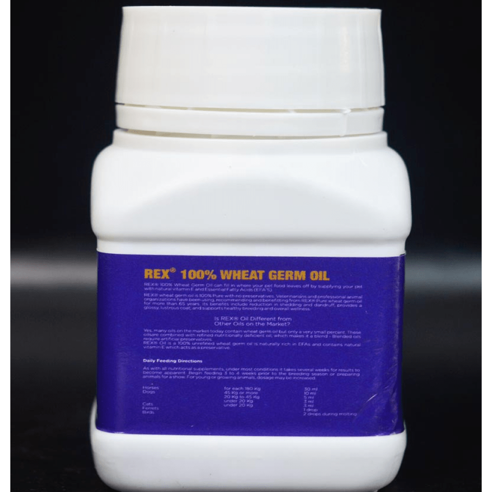 BI Grooming Rex Wheat Germ Oil & Feed Supplement for Dogs and Cats image 2