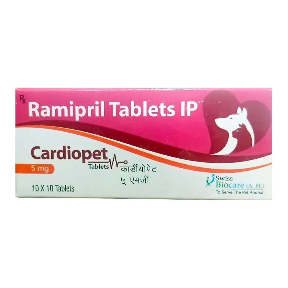 Corsie Cardiopet Ramipril 5mg Tablets for Dogs and Cats