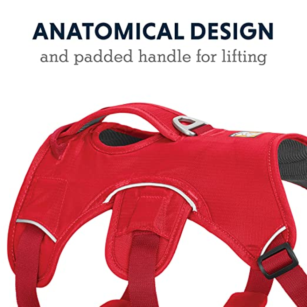 Ruffwear Webmaster Harness for Dogs (Red Currant) image 2
