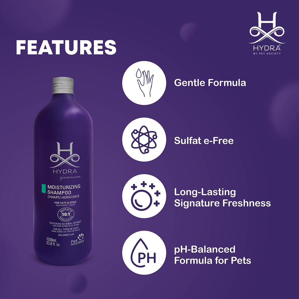Hydra Groomers Extra Soft Facial Ultra Gentle Face & Body Shampoo for Cats & Dogs image 2