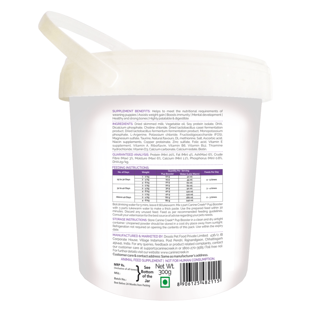 Canine Creek Pup Booster Puppy Weaning Diet for All Breeds image 2