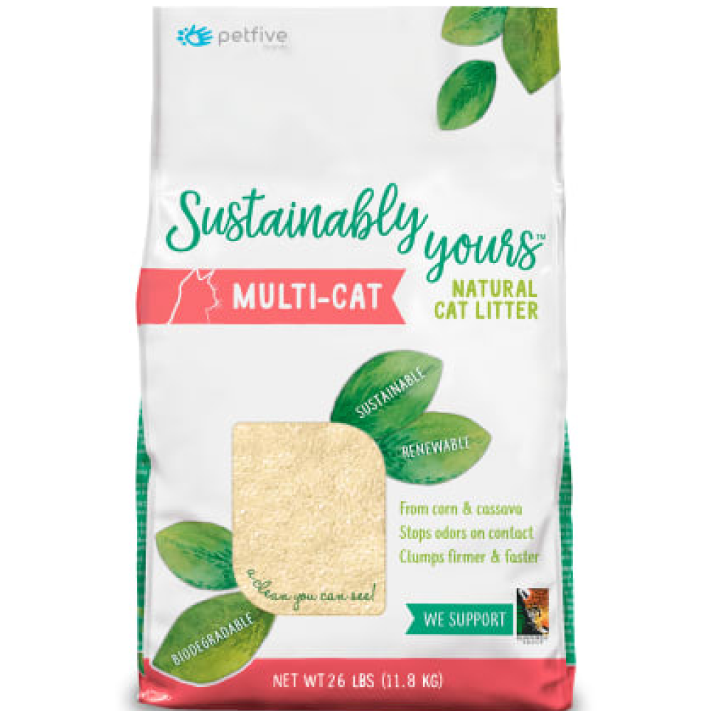 Sustainably Yours Multi Cat Unscented Cat Litter image 10