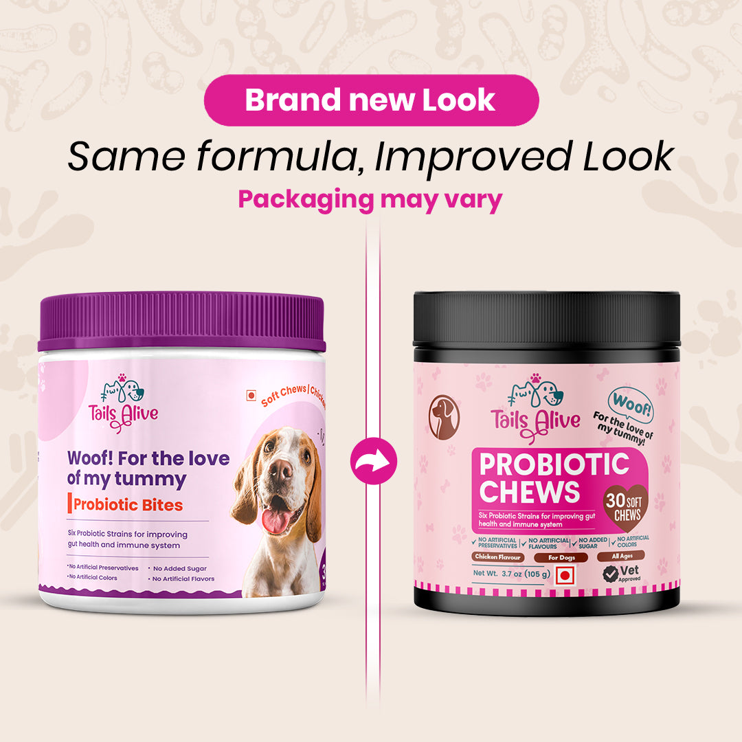 TailsAlive Probiotic Chicken Flavor Soft Chews Supplements for Dogs image 2