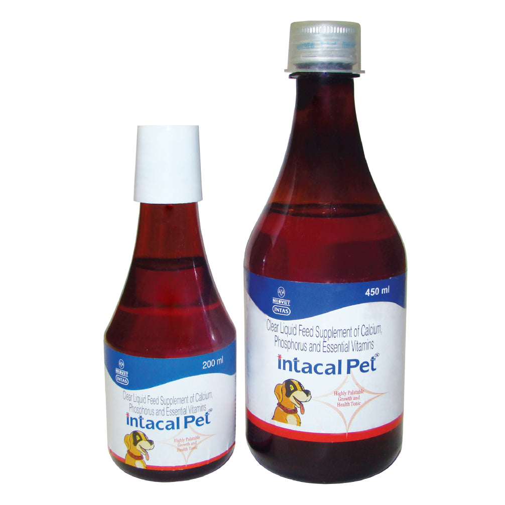 Intas Intacal Pet Calcium Supplement for Dogs and Cats image 2