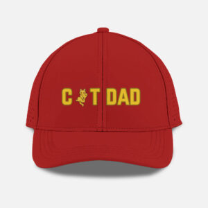 EverythingBoho Cat Dad Sports Cap