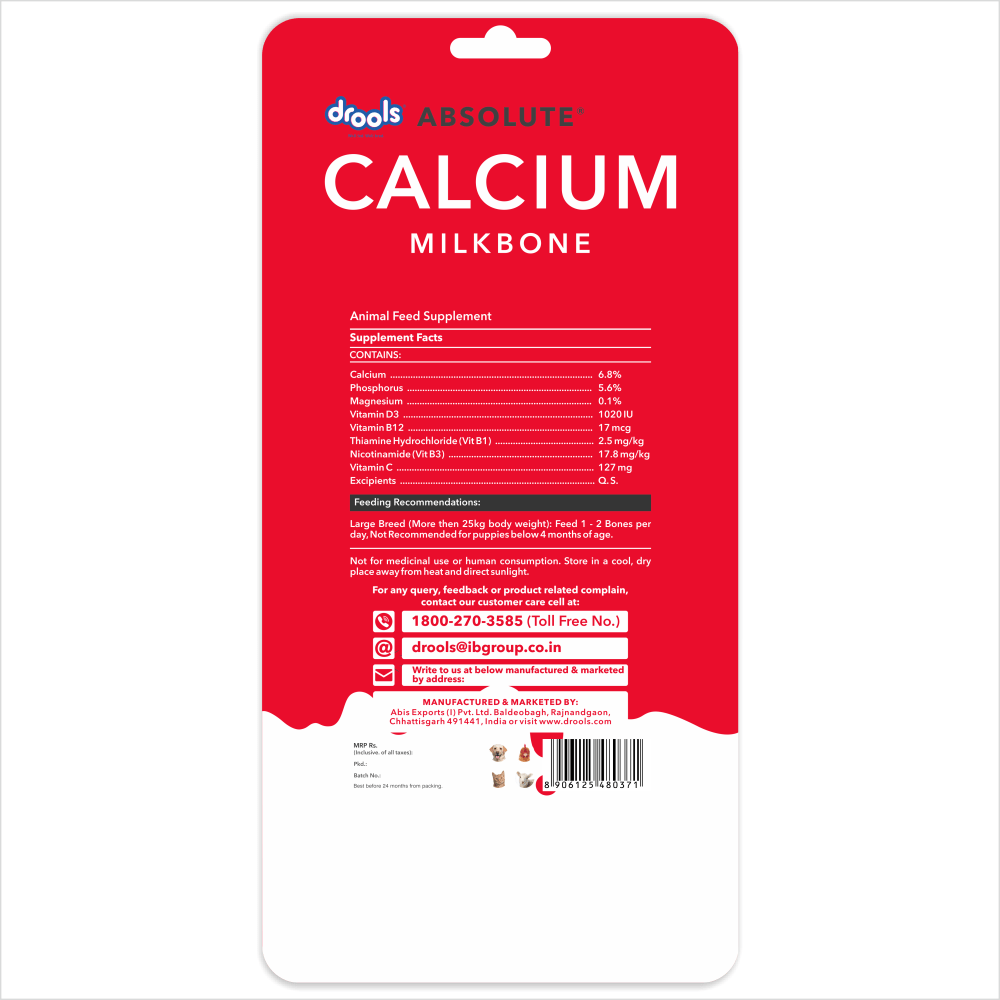 Drools Absolute Calcium Bone for Large Dogs image 8