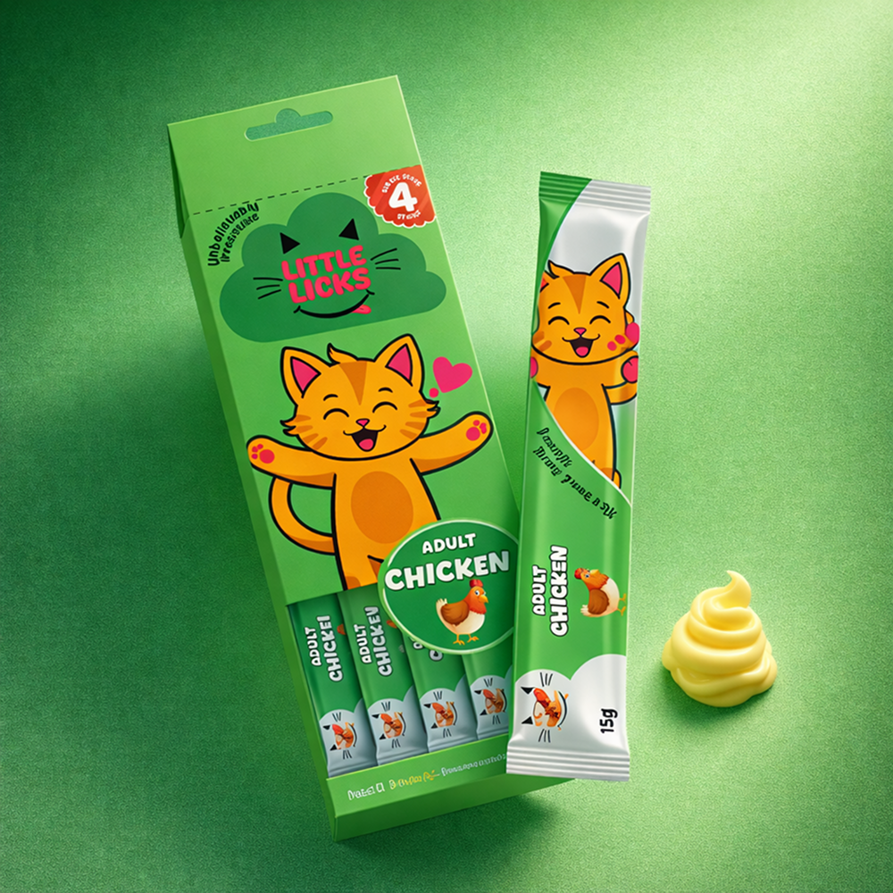 Smudges Little Licks Chicken Creamy Bisque Adult Cat Treats image 9