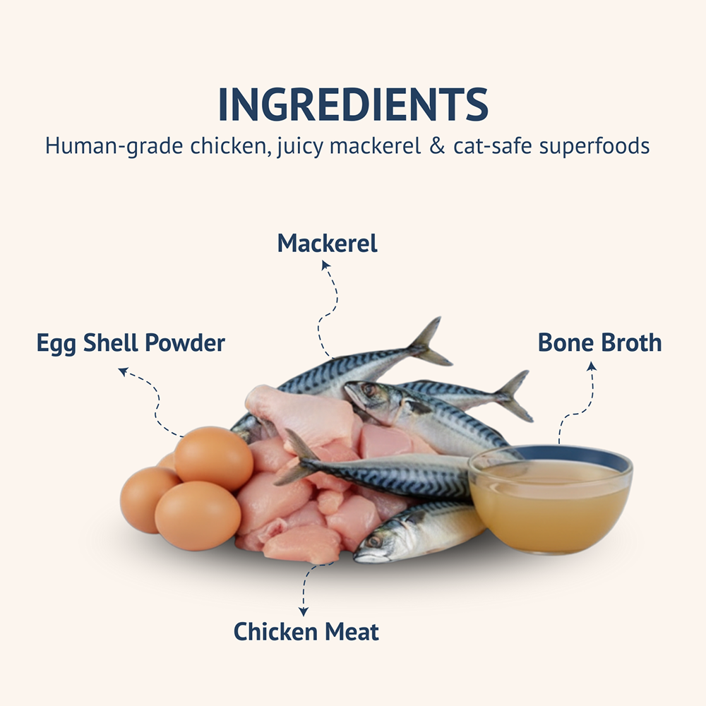 Goofy Tails Mackerel & Chicken Cat Meals image 3
