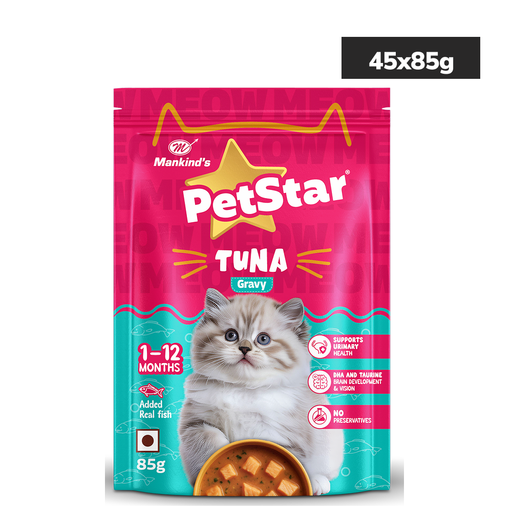 Mankind Petstar Tuna Gravy Kitten Cat Wet Food image 4