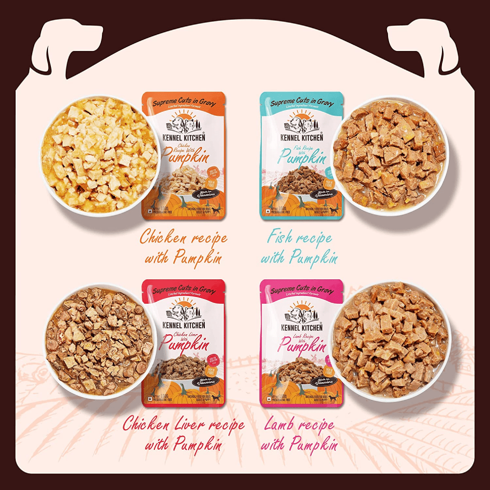 Kennel Kitchen Supreme Cuts in Gravy Variety Pack Dog Wet Food (All Life Stage) image 4