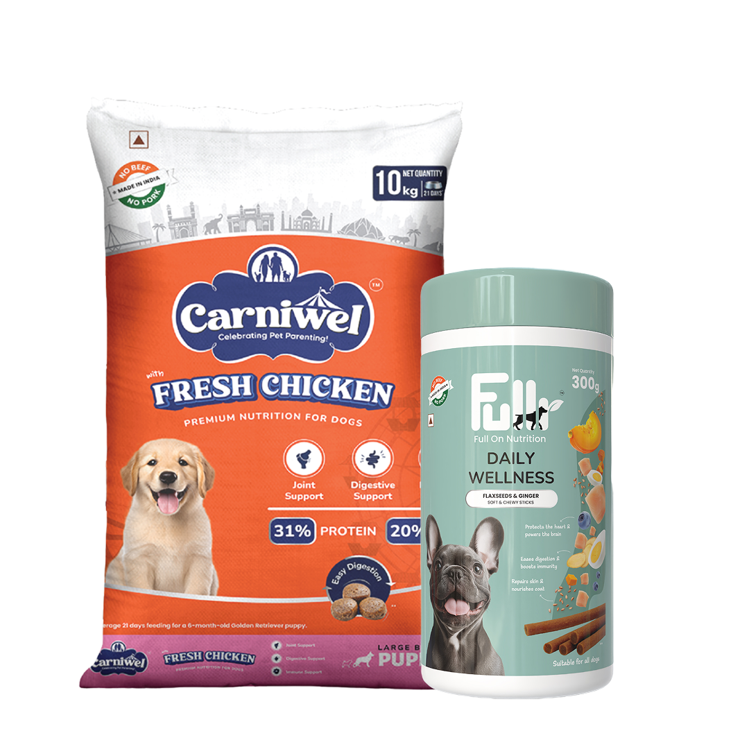 Carniwel Fresh Chicken Kibble Large Breed Puppy Dog Dry Food