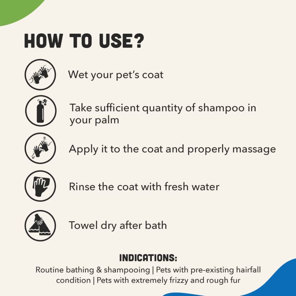 Natural Remedies Lush Me Up Anti Hairfall Shampoo for Dogs and Cats image 7
