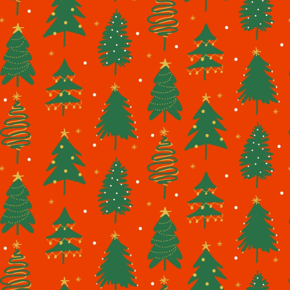 15 Furries Pine Tree Mendous Joy Shirts for Cats (Red) image 3