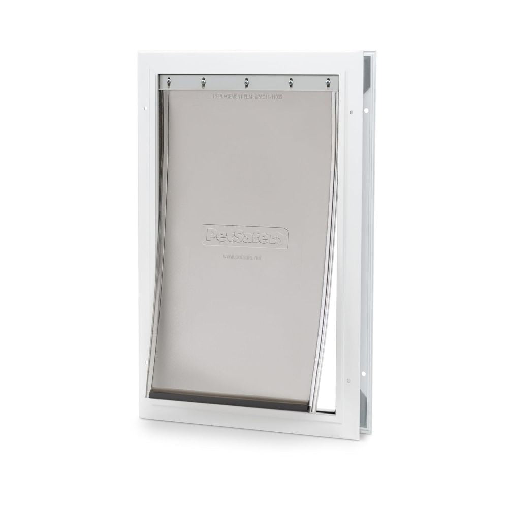 PetSafe Staywell Aluminium Medium Pet Door for Dogs and Cats (White)