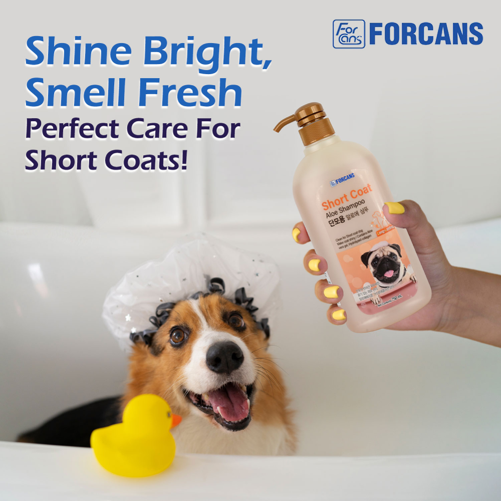 Forbis/Forcans Short Coat Aloe Shampoo for Dogs image 5