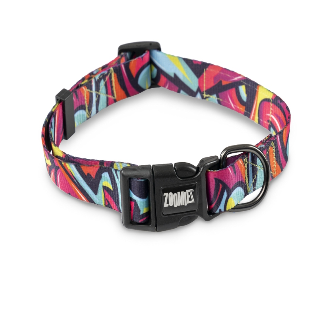 Zoomiez Drip Printed Collar for Dogs image 1
