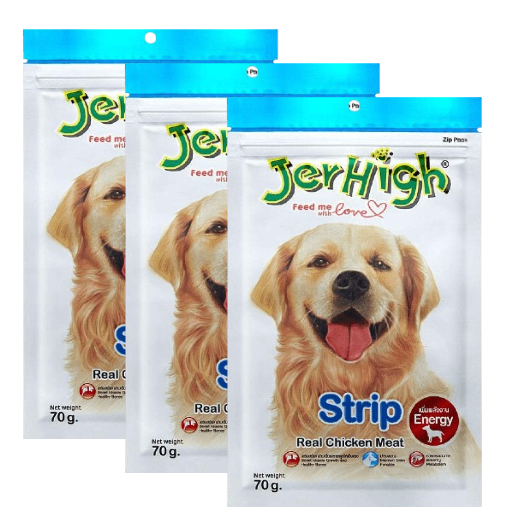 JerHigh Chicken Strip Dog Treat image 3