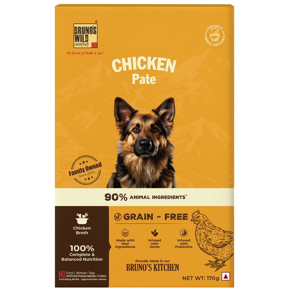 Bruno's Wild Essentials Chicken Pate Dog Wet Food image 4