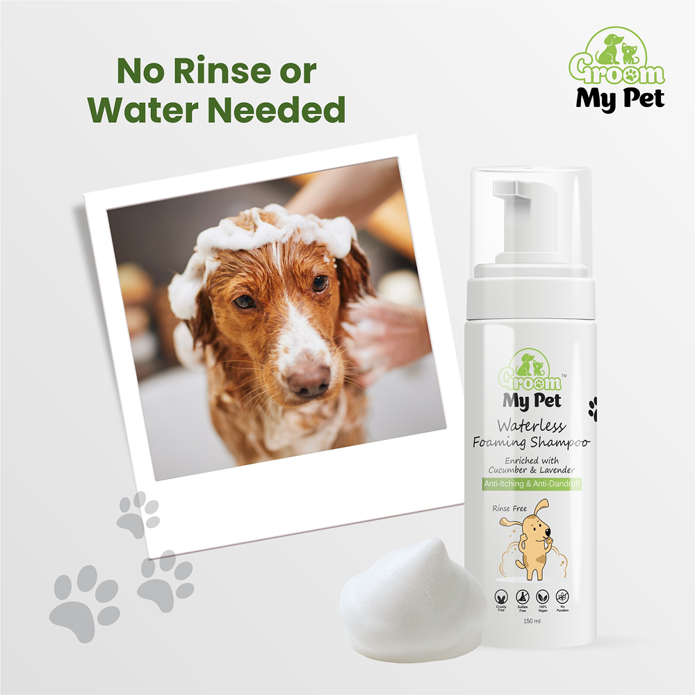 Groom My Pet Waterless Foaming Shampoo for Dogs image 4