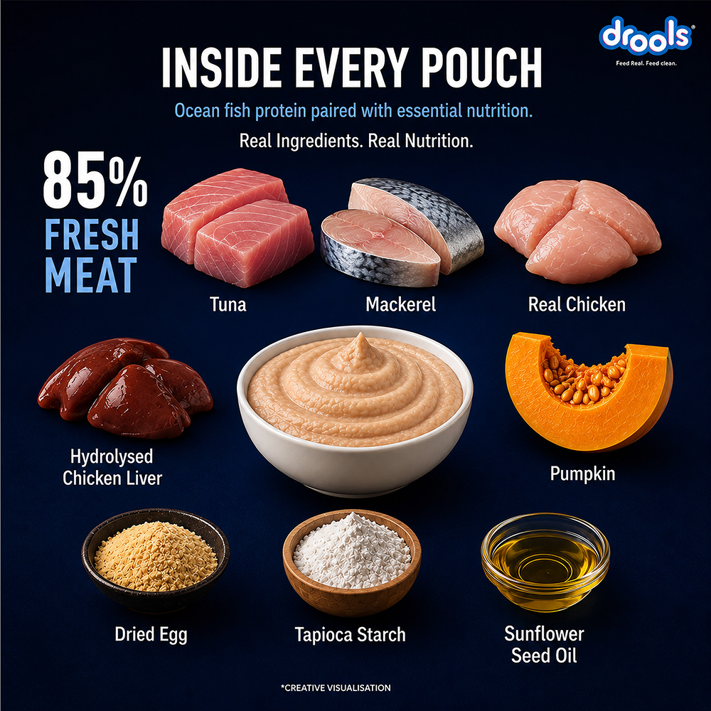 Drools Ocean Fish Mousse Adult Cat Wet Food image 8