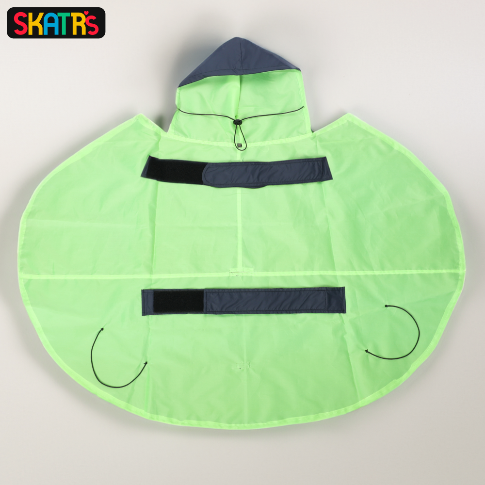 Skatrs Full Coverage Cape Style Raincoat for Dogs and Cats (Blue) image 10