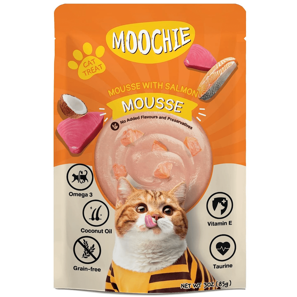 Moochie Mousse with Salmon Grain Free Cat Wet Food