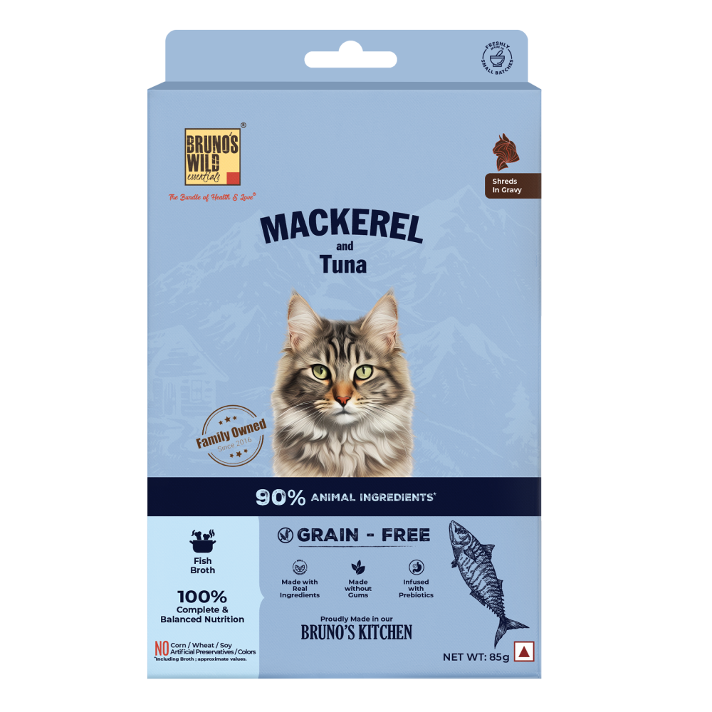 Bruno's Wild Essentials Mackerel & Tuna Cat Wet Food image 3