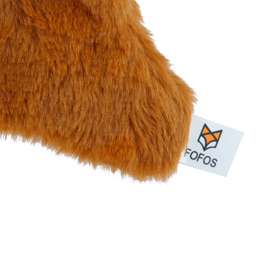 Barkbutler x Fofos Glove Plush Fox Toy for Dogs | For Soft Chewers image 5